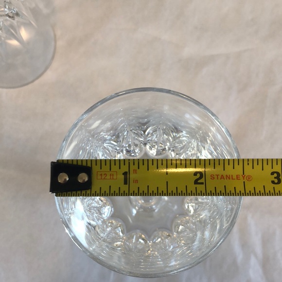 Crystal Stemware Glasses 4oz EUC - Picture 12 of 15